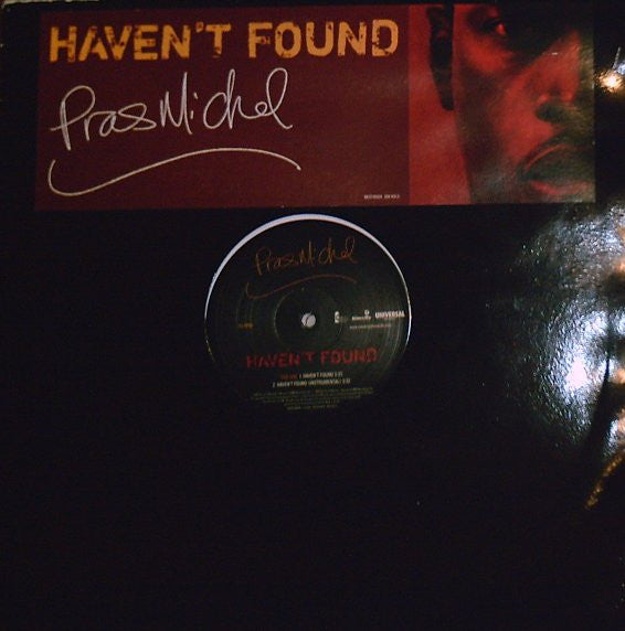 Pras Michel : Haven't Found (12")