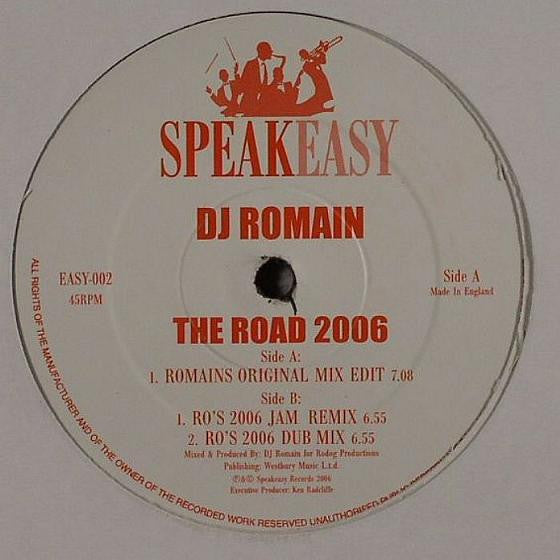 DJ Romain : The Road 2006 (12", Max)