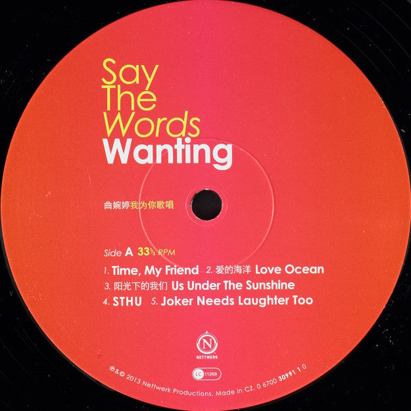 Wanting : Say The Words (LP, Album)