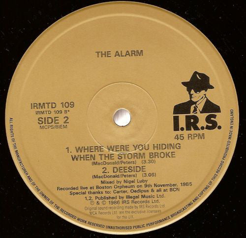The Alarm : Spirit Of '76 (2x12")