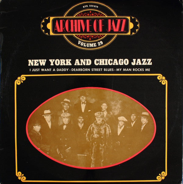 Various : Archive Of Jazz Volume 29 - New York And Chicago Jazz 1923-24 (LP, Comp)