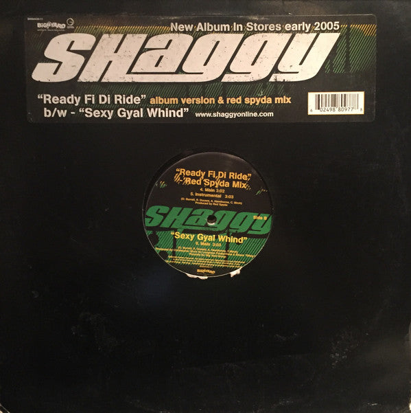 Shaggy : Ready Fi Di Ride (12")