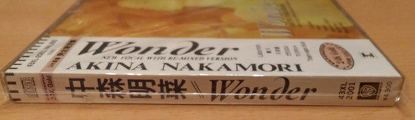Akina Nakamori : Wonder (New Vocal With Re-Mixed Version) (CD, MiniAlbum, Ltd, GOL)