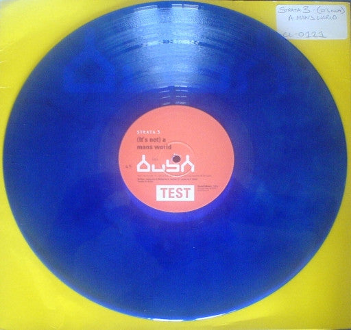 Strata 3 : (It's Not) A Mans World (12", S/Sided, Etch, TP, Blu)
