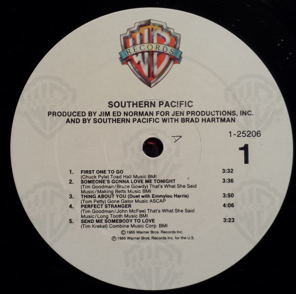 Southern Pacific : Southern Pacific (LP, Album)