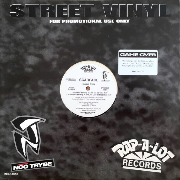 Scarface (3) : Game Over (12", Promo)