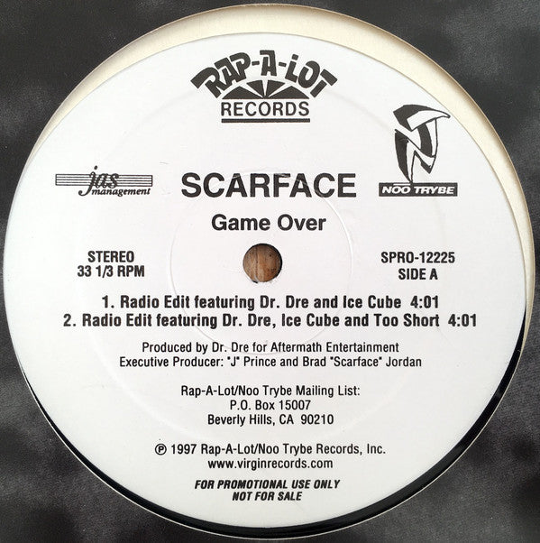 Scarface (3) : Game Over (12", Promo)