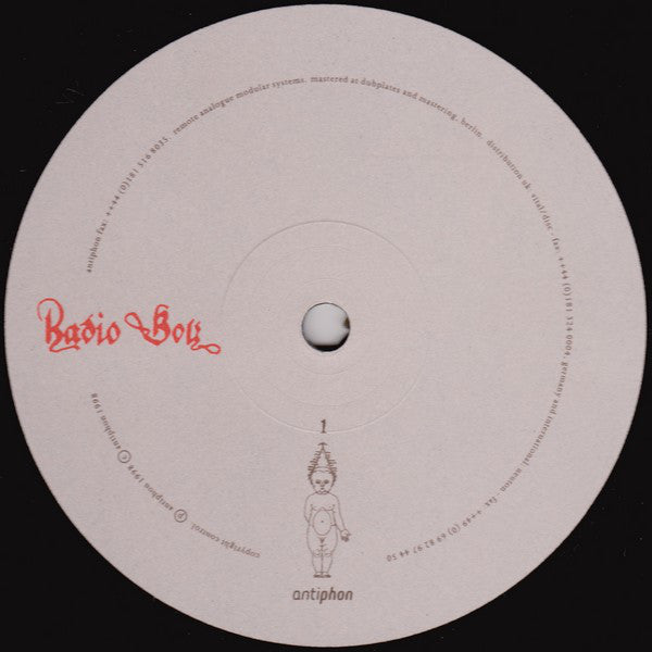 Radio Boy : The Lift Attendants Holiday (12")