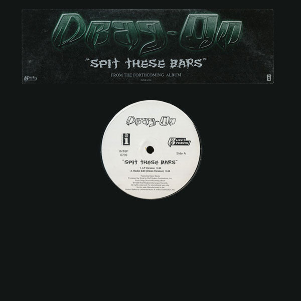 Drag-On Featuring Swizz Beatz : Spit These Bars (12", Single, Promo)