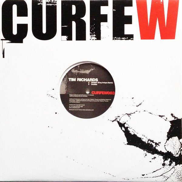 Tim Richards : Smolder (12")