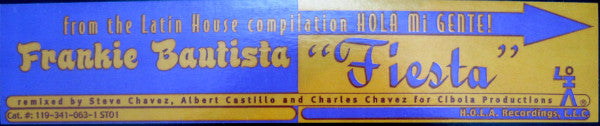 Frankie Bautista : Fiesta (12")