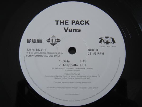 The Pack (2) : Vans (12", Promo)