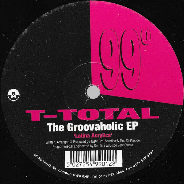T-Total : The Groovaholic EP (12", EP)
