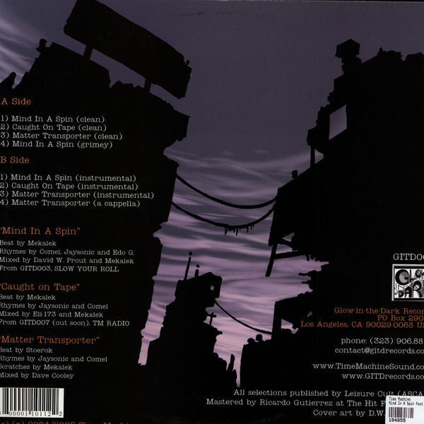 Time Machine (2) : Grime Machine (12")