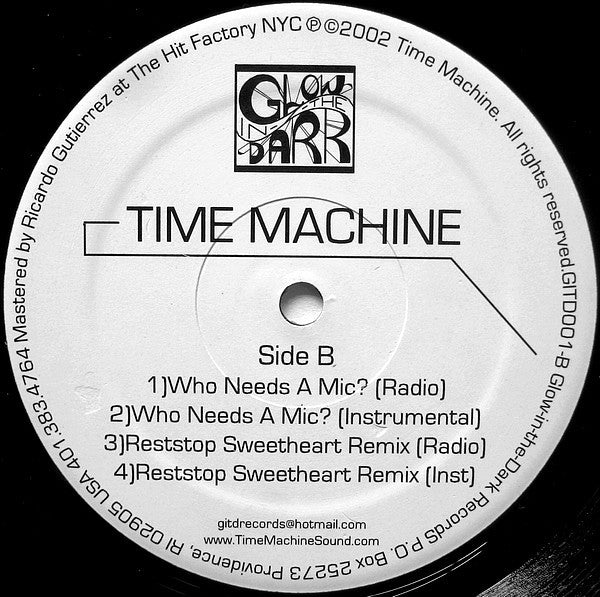 Time Machine (2) : Personal Ads (12")