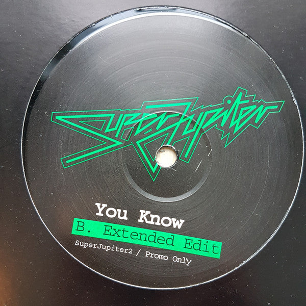 SuperJupiter : You Know (12", Promo)