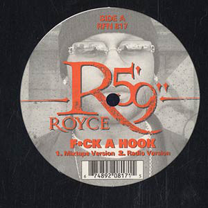 Royce Da 5'9" : F*ck A Hook / 52 Bars (12", Single)