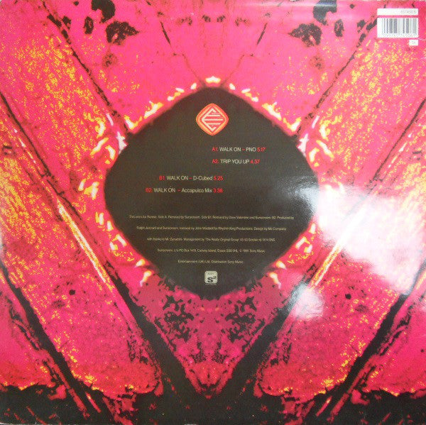 Sunscreem : Walk On (12", Single)