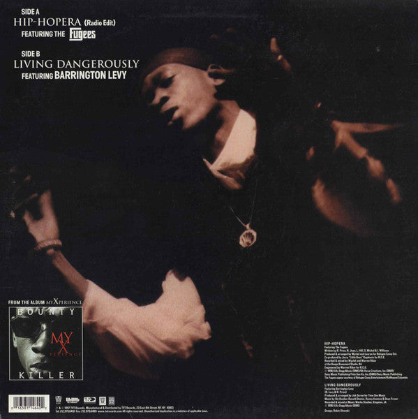 Bounty Killer Featuring Fugees : Hip-Hopera (12", Single)