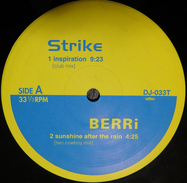 Various : Inspiration / Sunshine After The Rain / Fantasia / Final Excess (12", Promo)