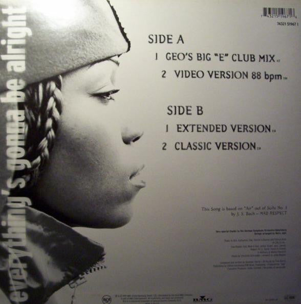 Sweetbox : Everything's Gonna Be Alright (12")