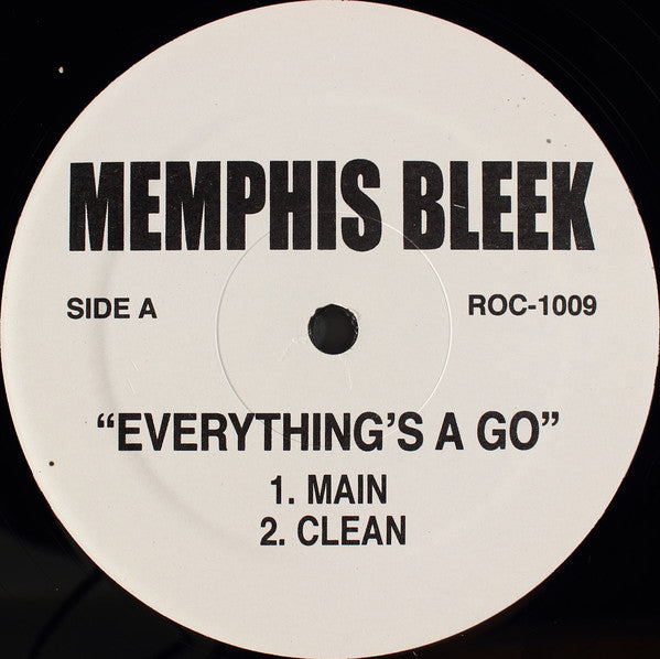 Memphis Bleek : Everything's A Go (12")