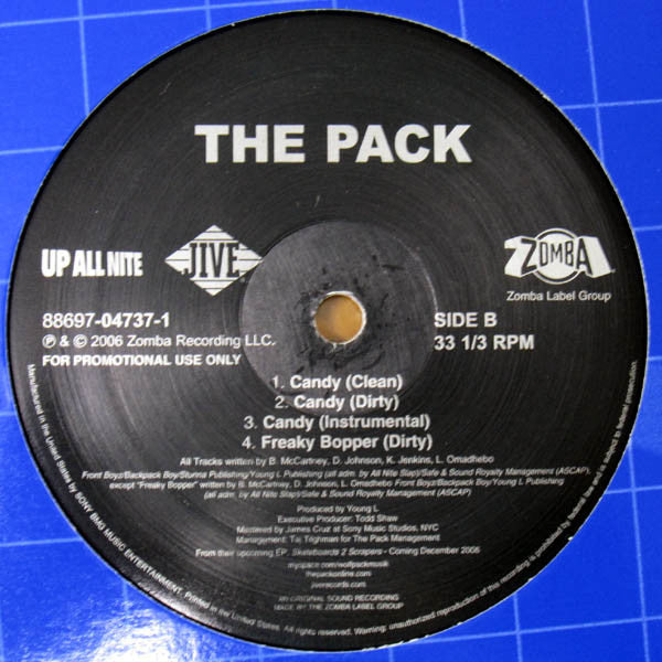 The Pack (2) : I'm Shinin' / Candy / Freaky Bopper (12", Promo, Gre)