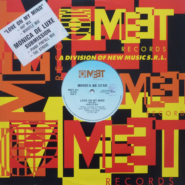 Monica De Luxe : Love On My Mind / Submission (12")