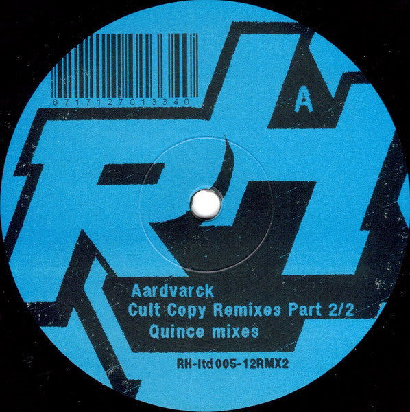 Aardvarck : Cult Copy Remixes Part 2/2 (12")