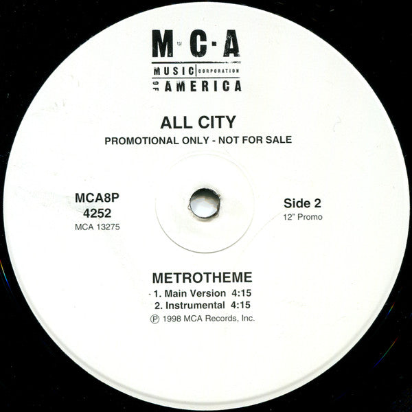 All City : Metrotheme (12", Promo)