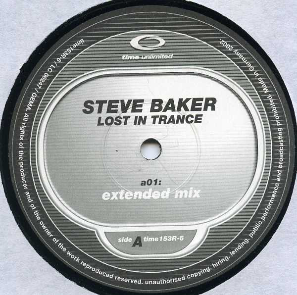 Steve Baker : Lost In Trance (12")