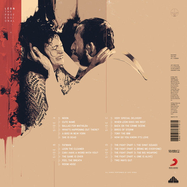Eric Serra : Léon The Professional (Original Motion Picture Soundtrack) (2xLP, Album, Dlx, Gun)