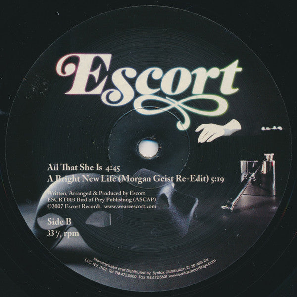 Escort : A Bright New Life (12")
