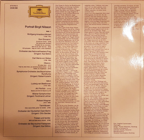 Birgit Nilsson : Portrait (LP, Comp)