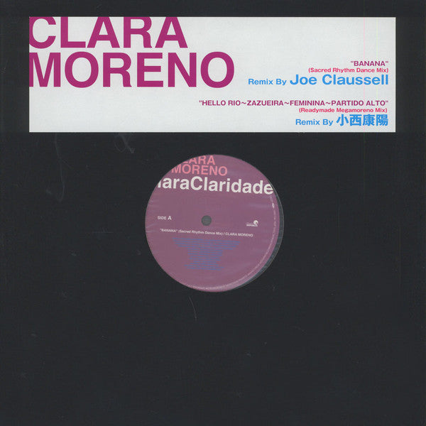Clara Moreno : Clara Claridade (12")