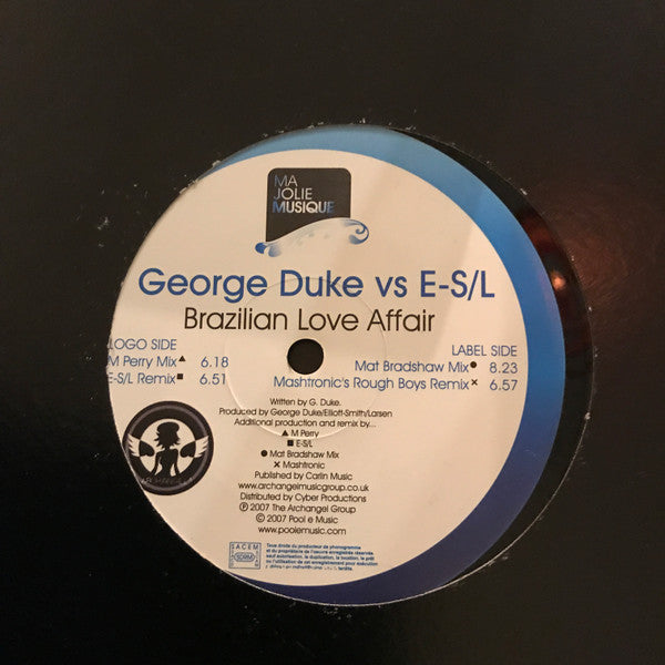 George Duke vs E-S/L : Brazilian Love Affair (12")