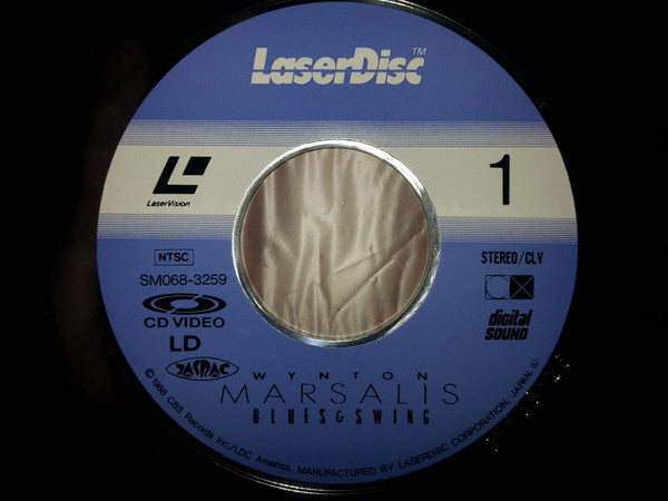 Wynton Marsalis : Blues & Swing (Laserdisc, 12", NTSC, CLV)