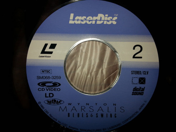 Wynton Marsalis : Blues & Swing (Laserdisc, 12", NTSC, CLV)