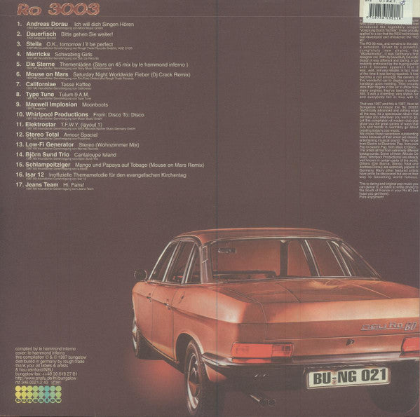 Various : Ro 3003 - A Spectacular Collection Of German Clubpop (2xLP, Comp)
