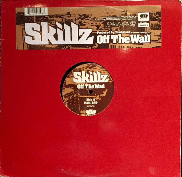 Skillz : Off The Wall (12", Single)