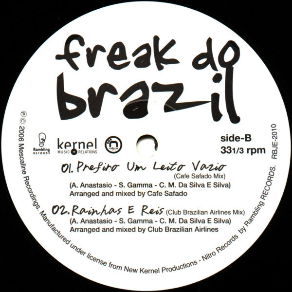 Freak Do Brazil : Meu Goleador EP (12", EP, Ltd)