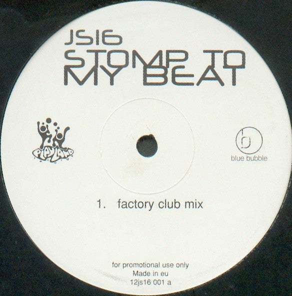 JS16 : Stomp To My Beat (12", Promo)