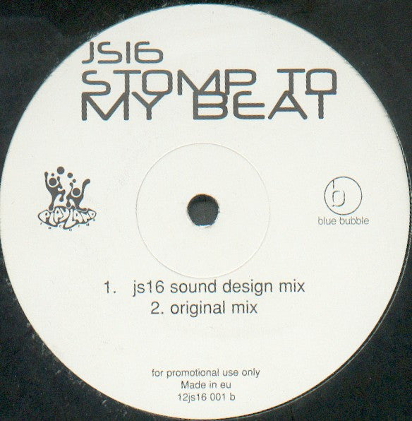 JS16 : Stomp To My Beat (12", Promo)
