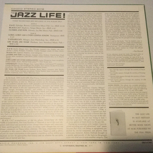Various : The Jazz Life! (LP, Comp, Mono)
