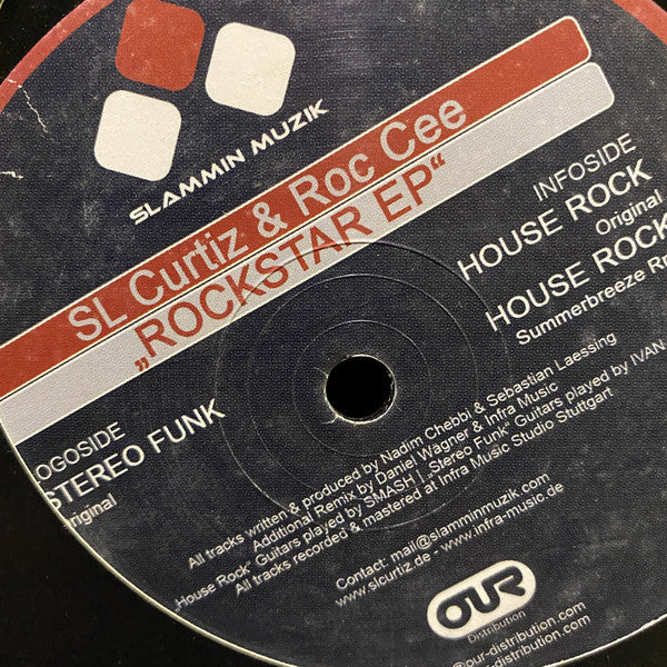 SL Curtiz & Roc Cee : Rockstar EP (12", EP)