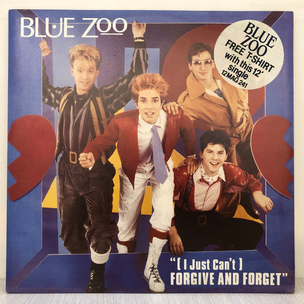 Blue Zoo : (I Just Can't) Forgive And Forget (12", Single)