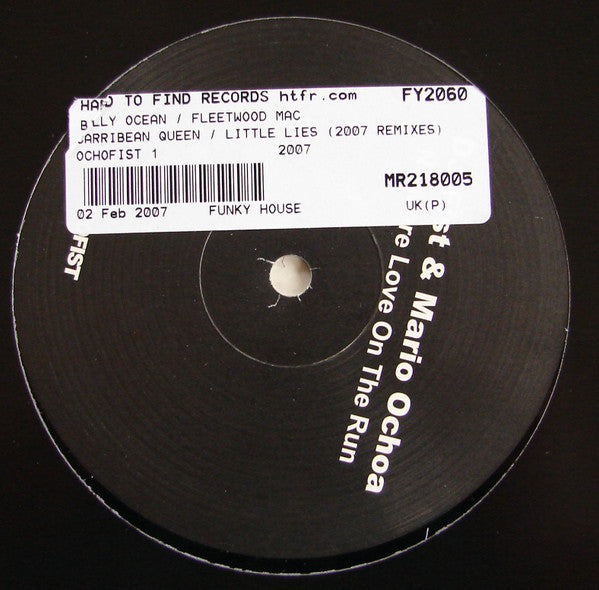 Mario Ochoa & DJ Fist : Sweet Lies / No More Love On The Run (12", W/Lbl, Boo)