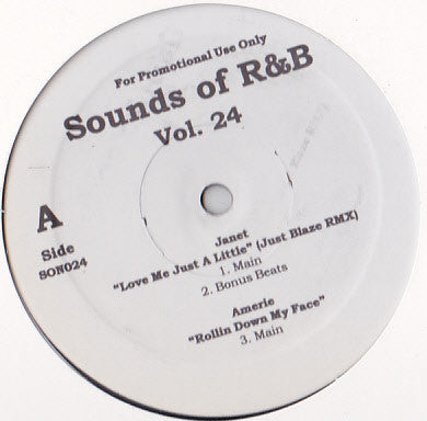 Various : Sounds Of R&B Vol. 24 (12", Promo, Unofficial)