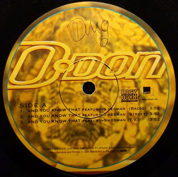 Diezzle Don : And U Know That (12")