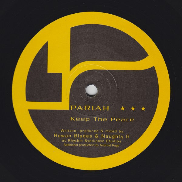 Pariah (2) : Keep The Peace (12")